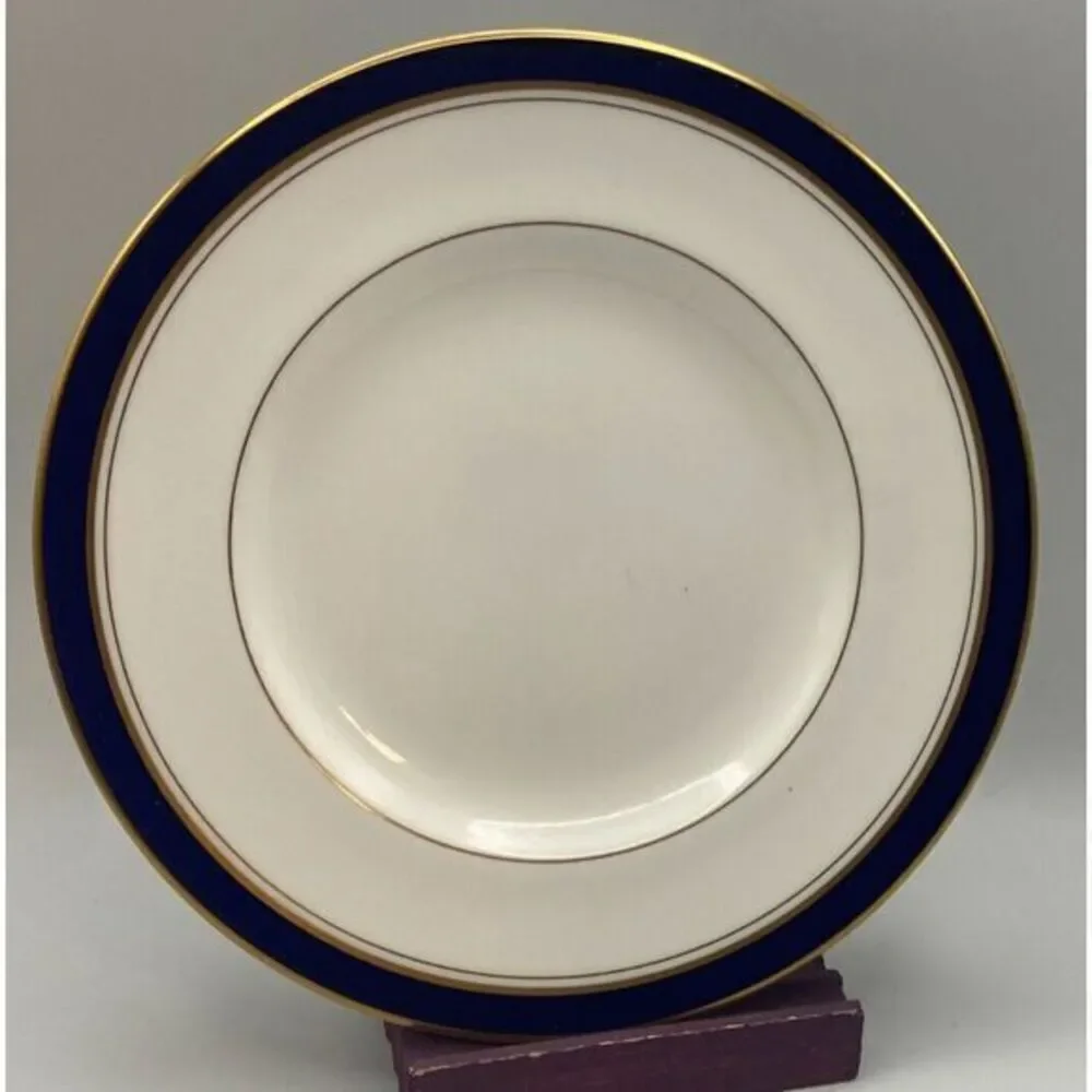 Royal Worcester Howard Cobalt Blue‎ Salad Plates Set (s) of 2
